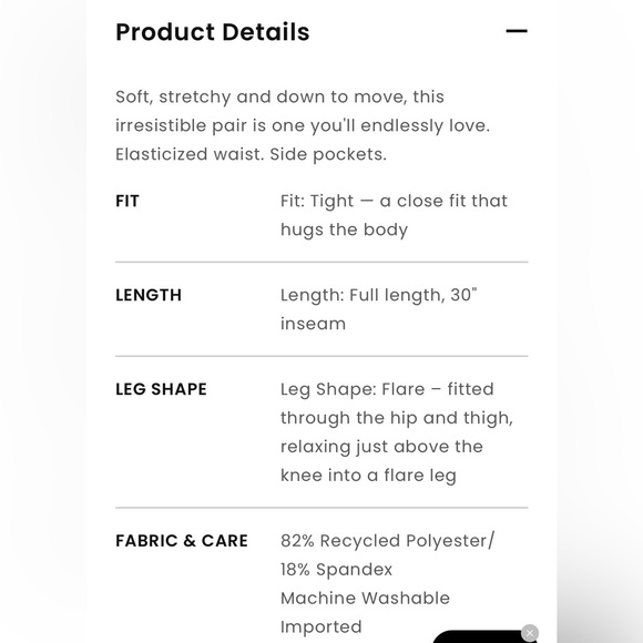 Loft flared pants - Picture 5 of 5